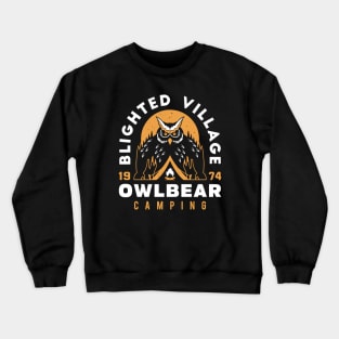 Owlbear Camping Crewneck Sweatshirt